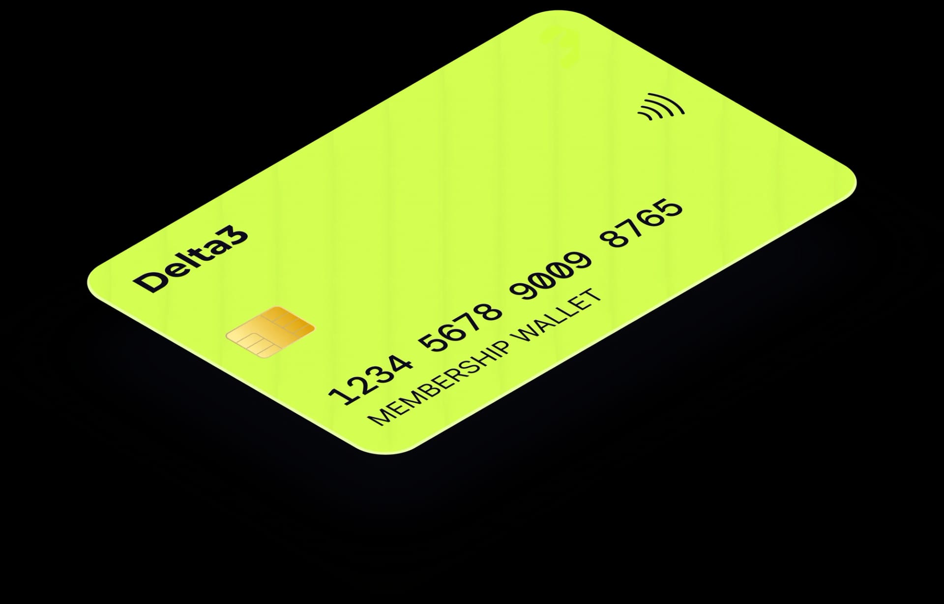 Delta3 Wallet Card